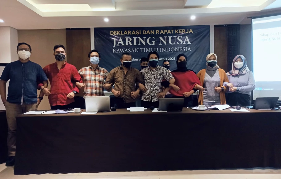 Sejumlah LSM Deklarasi Jaring Nusa Kawasan Timur Indonesia