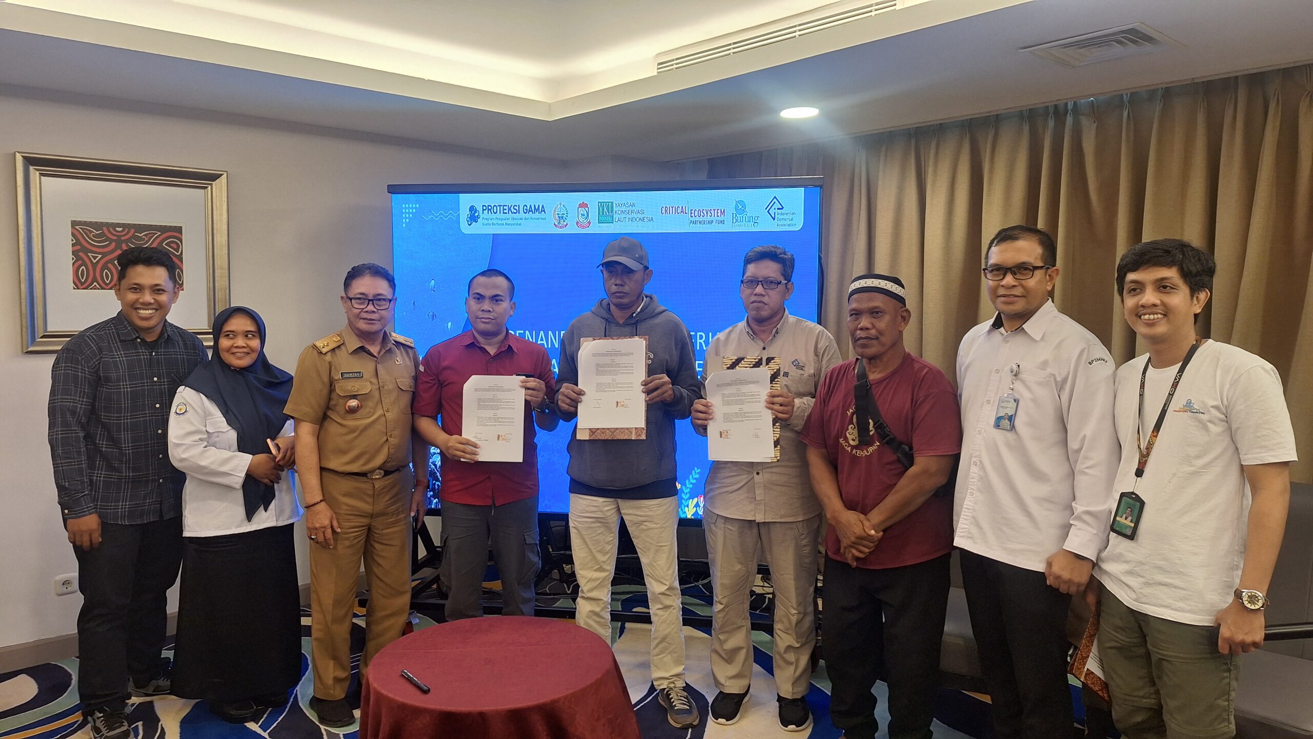 Kuatkan Pasar dan Nilai Jual, Nelayan Langkai dan Lanjukang Kerjasama dengan 2 Perusahaan