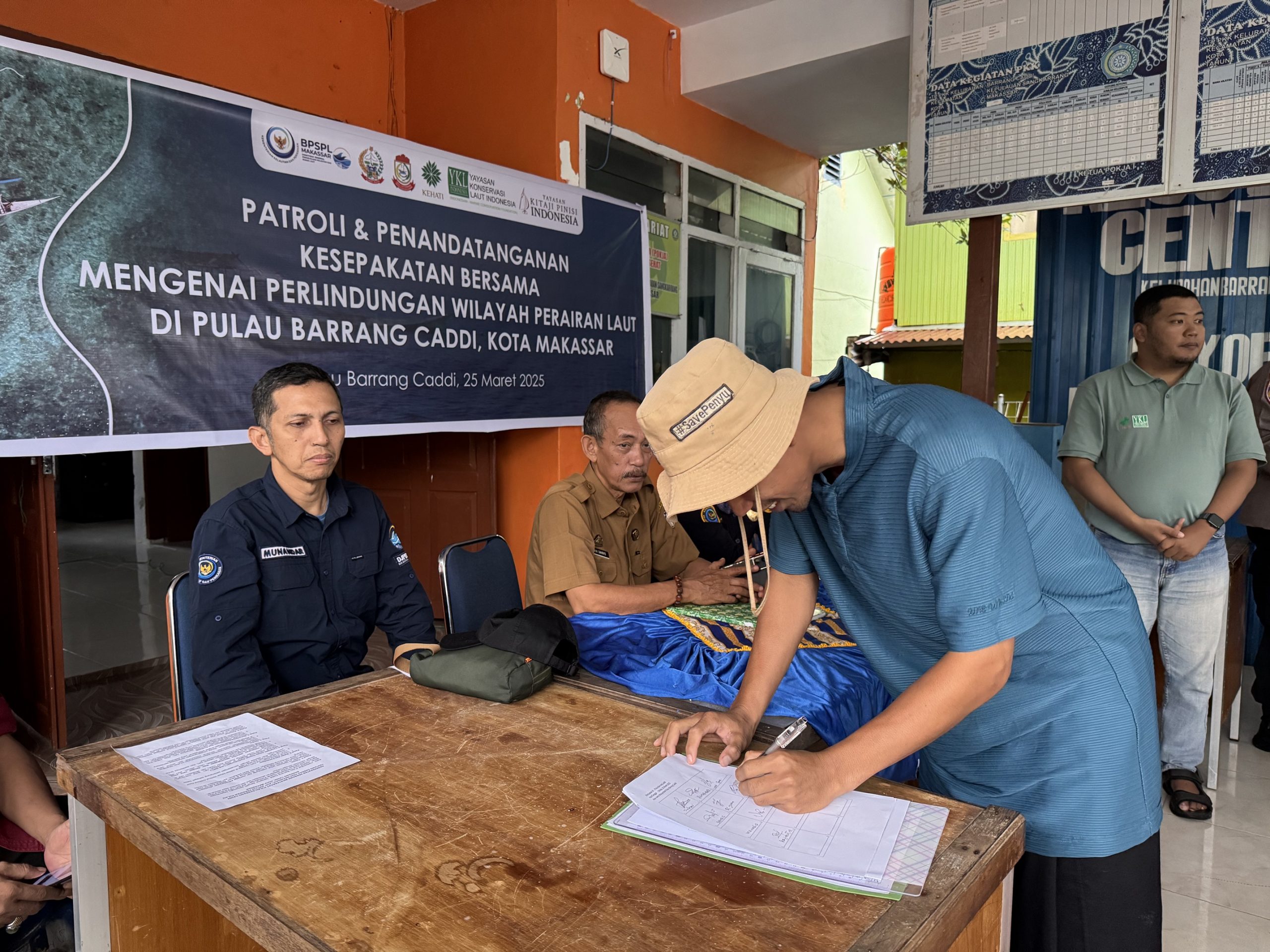 Kolaborasi Masyarakat dan Pemerintah Tetapkan DPL di Perairan Pulau Barrang Caddi